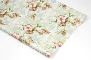 Standard-Packpapier 70x100 cm, Rosenblüte, rosa